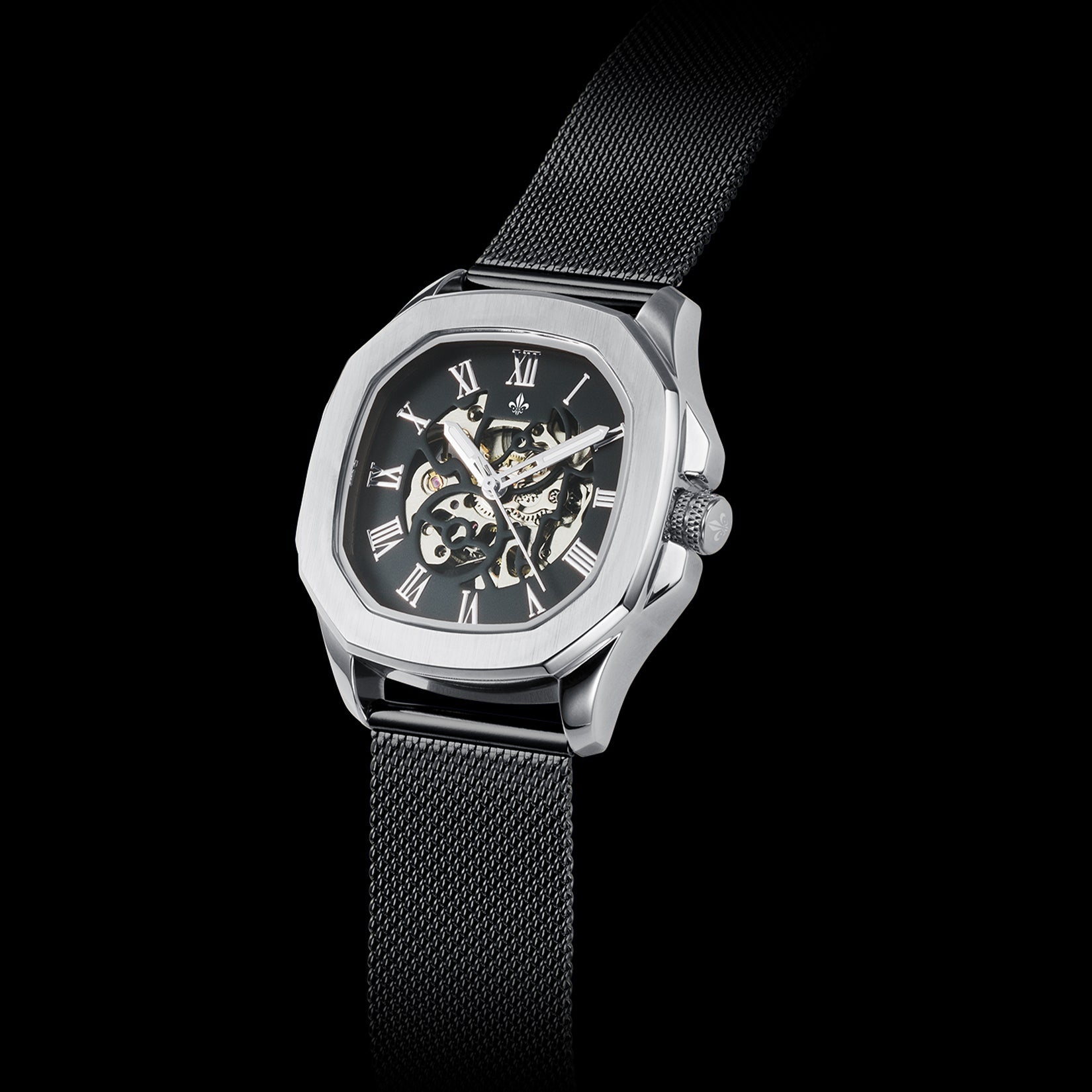 Black Mesh Interchangeable Strap
