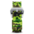 Green Camo Strap With Silver Buckle
