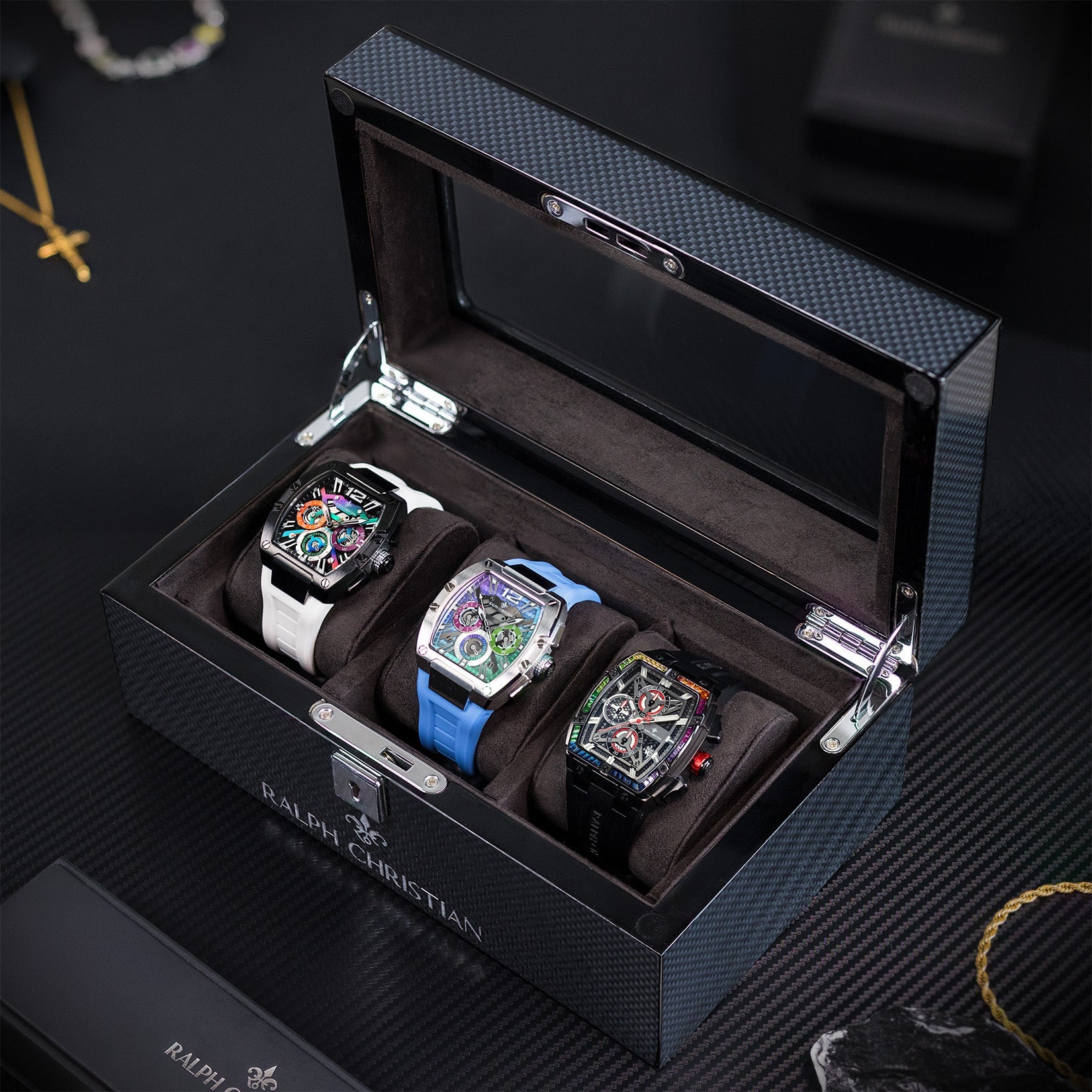 Luxury Collectors Watch Display Case