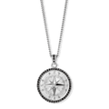 The Silver Compass Pendant - Essentials Collection