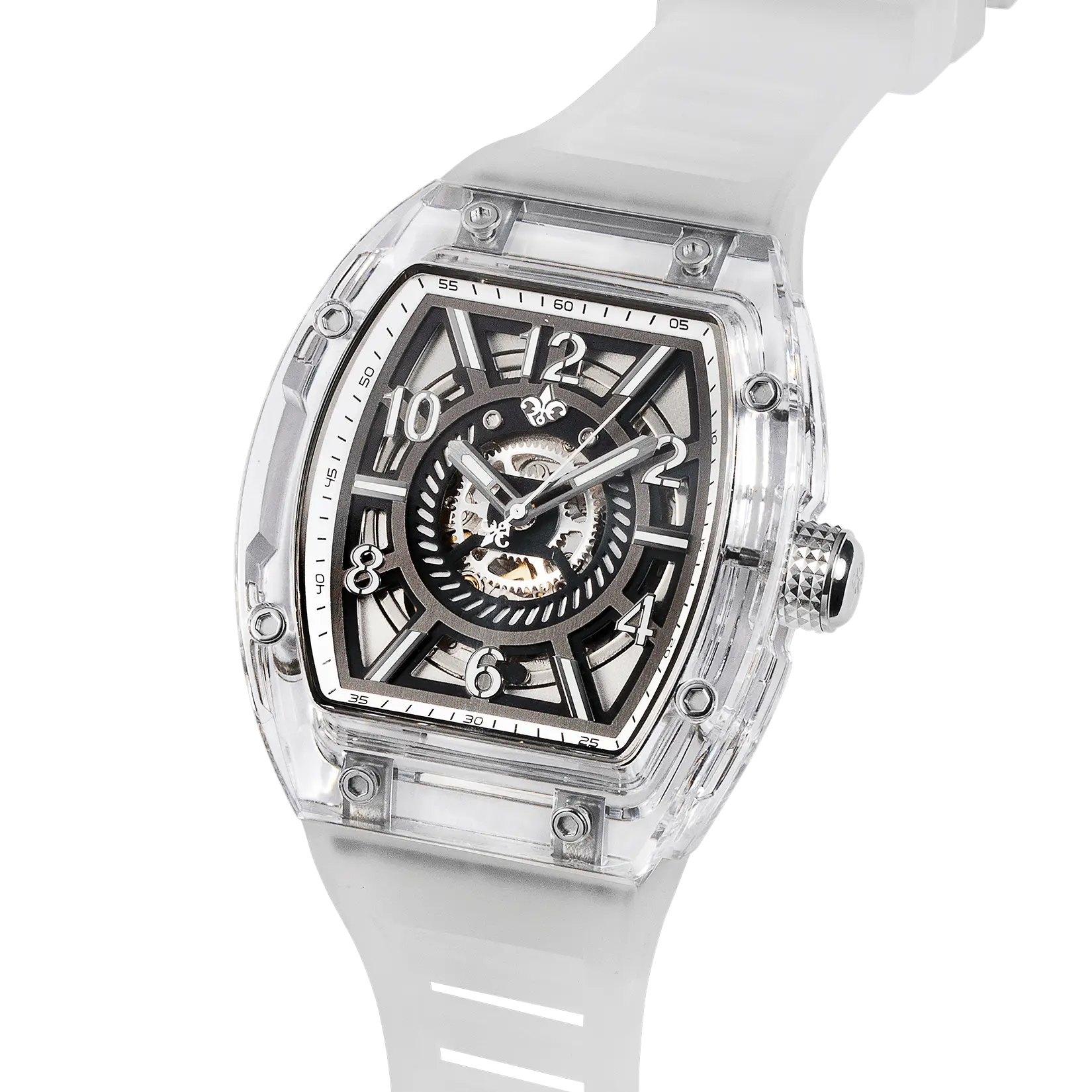 The Ghost Automatic - Transparent White